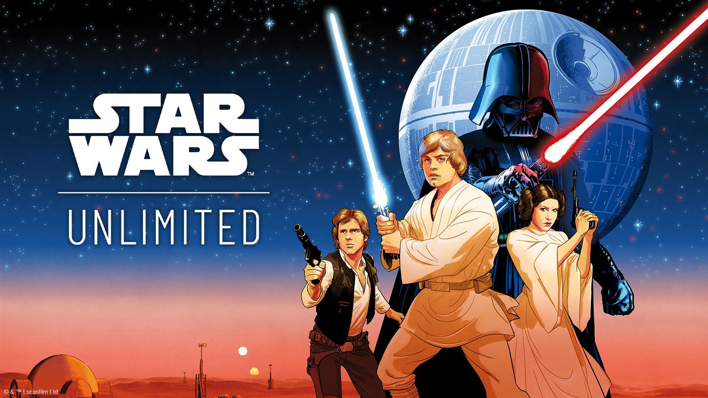 08/09 Star Wars Unlimited: Box Sealed Win-a-Box - Saturday 2pm